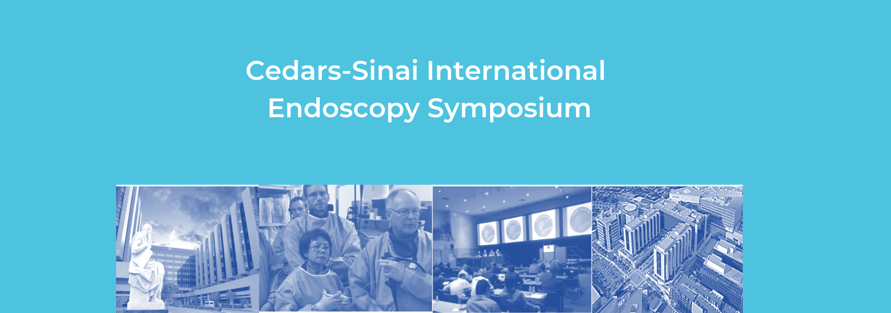 2020 Cedars-Sinai International Endoscopy Symposium Banner